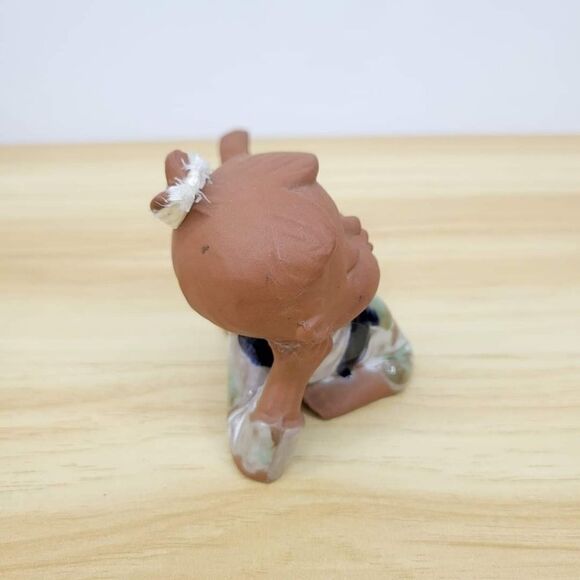 Vintage 1970s UTCI Japan Pottery Folk Art Figurines - Picture 13 of 14